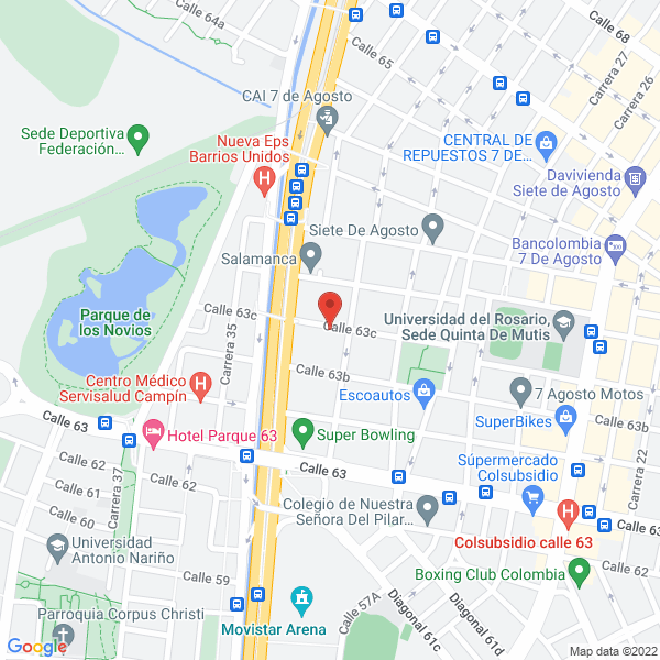 Mapa de Donucol S.A.