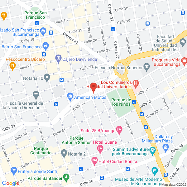 Map of E & S