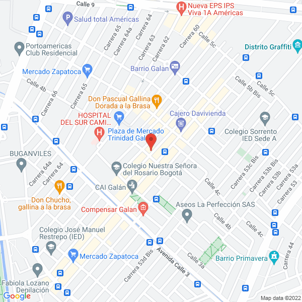 Mapa de Eco Tairona Supermercado