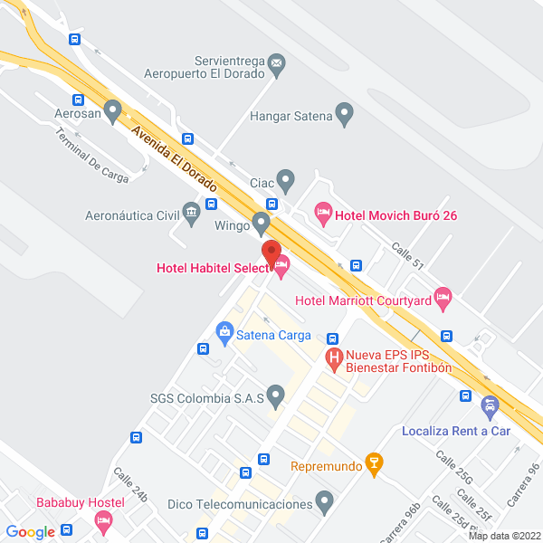 Mapa de Ecu Line Colombia S.A