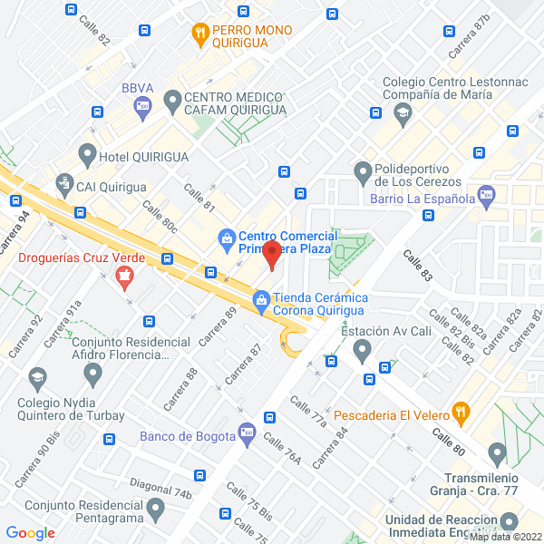 Mapa de Engicold S.A.S.