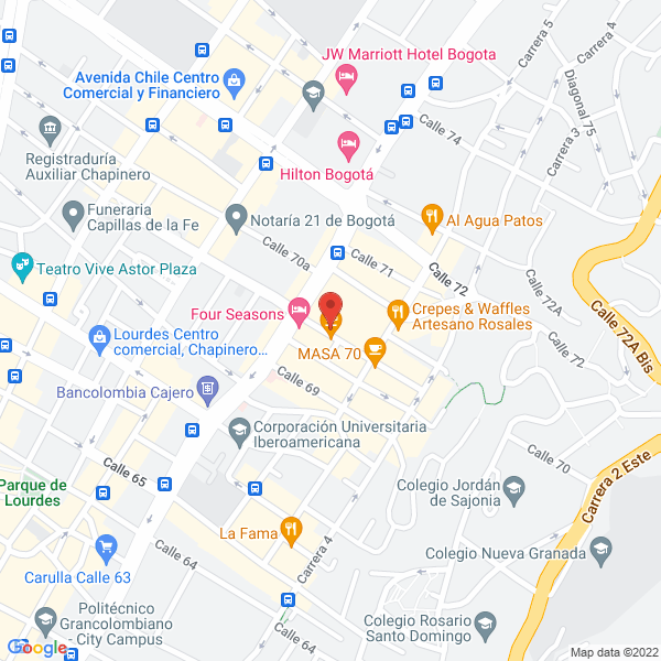 Mapa de Art Café
