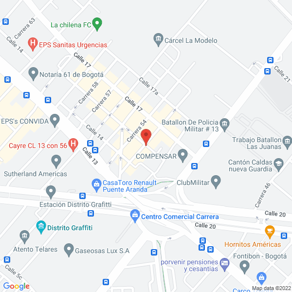Mapa de Embragues Y Partes Cortes