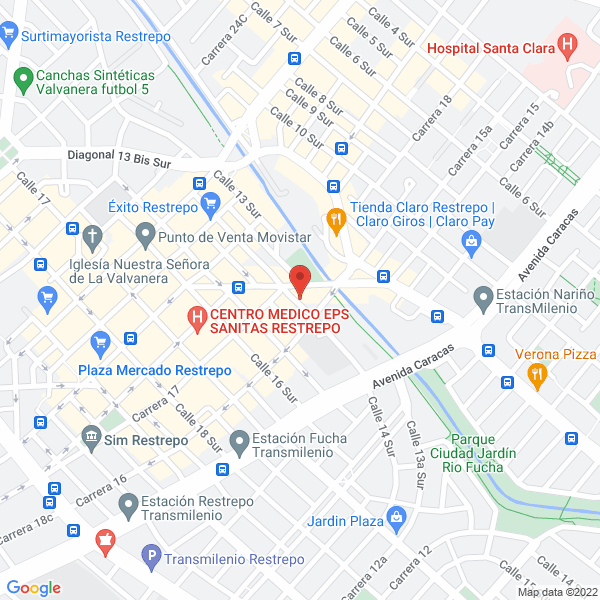 Mapa de Emcodex