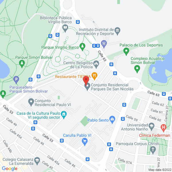 Mapa de Emcopal Ltda.