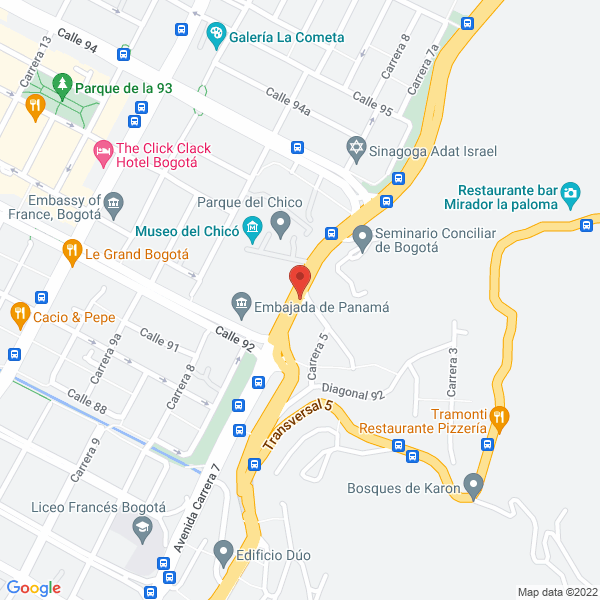 Mapa de Emergo Colombia S.A.S.