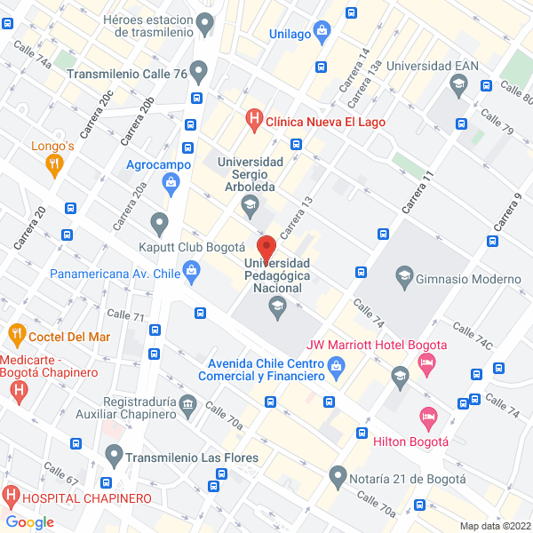 Mapa de Empleamos Talento Humano Ltda