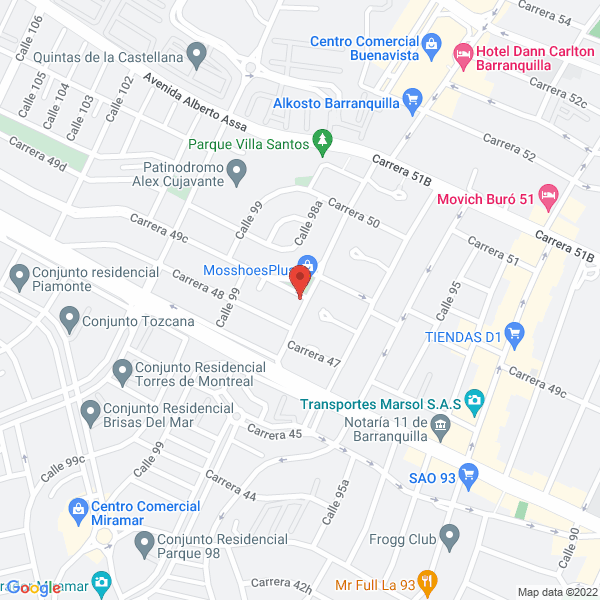 Map of Casa De Eventos Cristal