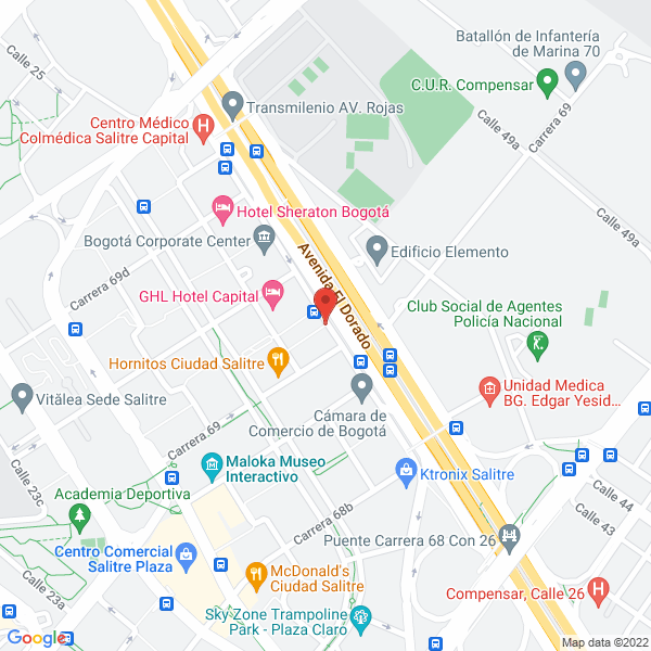 Mapa de Restaurante Dei Pannini