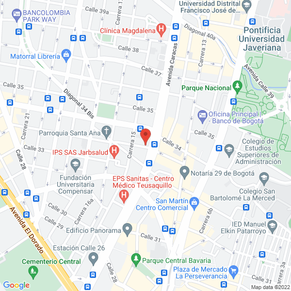 Mapa de Delgado Estevez Luis Francisco