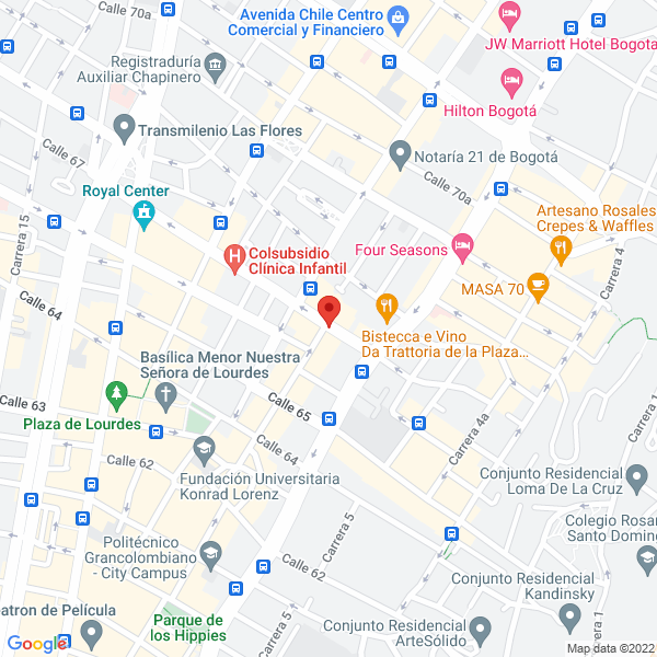 Mapa de Delicias De La Cocina