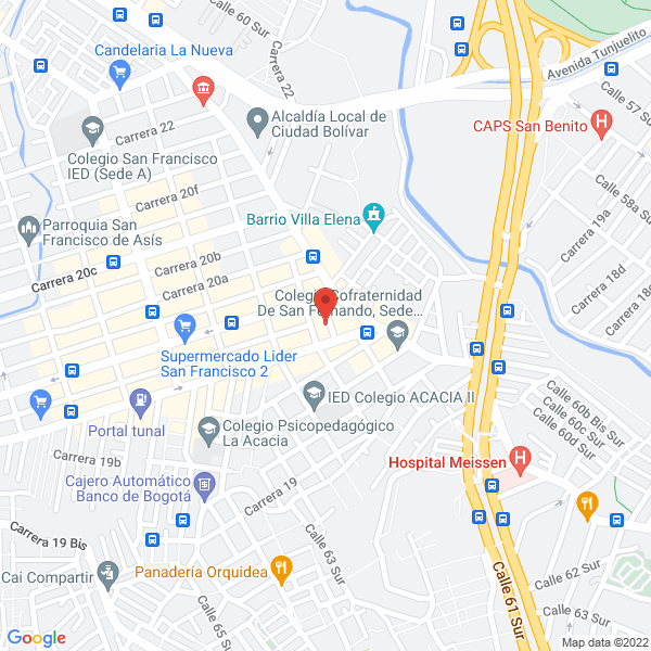 Mapa de Demetrio Puerto Construcciones S.A.S.