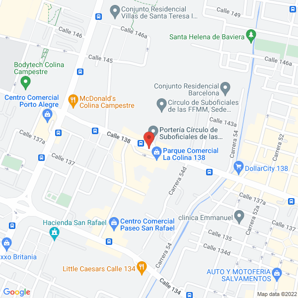 Mapa de Dorados Pineda S. A. S.