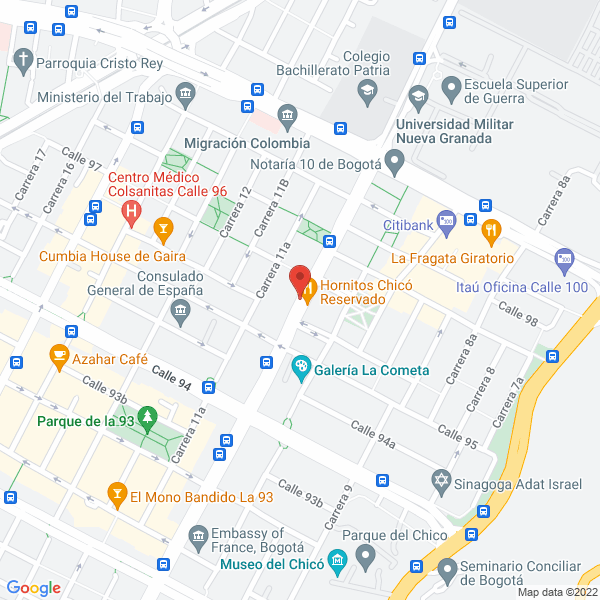 Mapa de Dos Y Medios S. A. S.