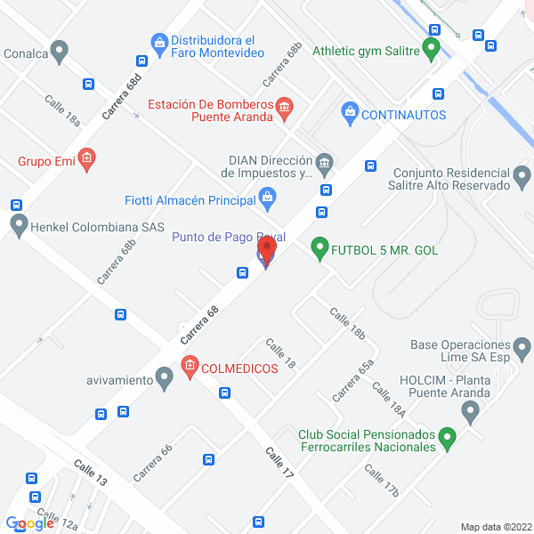 Mapa de Dota Jeans Cardona