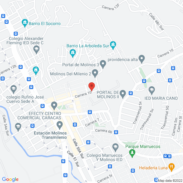 Mapa de Dotacenter Industrial S.A.S.