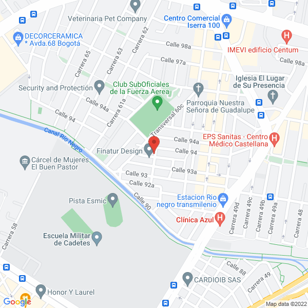 Mapa de Dotaciones Angod Ltda.