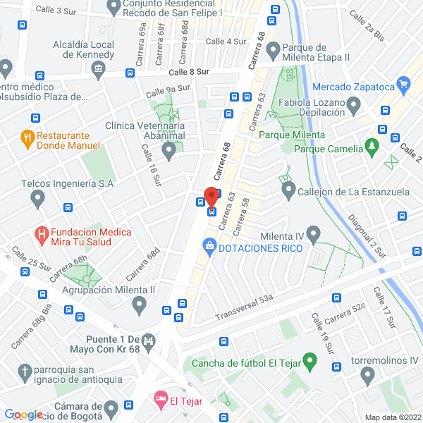 Mapa de Dotaciones Imperio M H