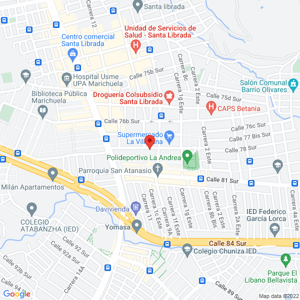 Mapa de Drogas Yeimy