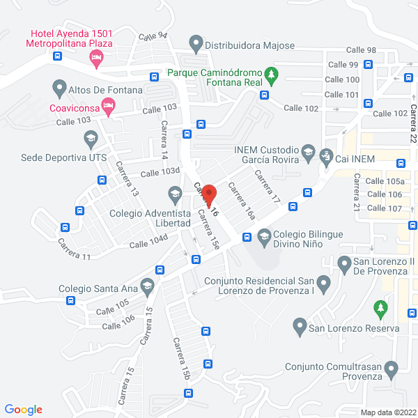 Map of Drogueria Dromedica