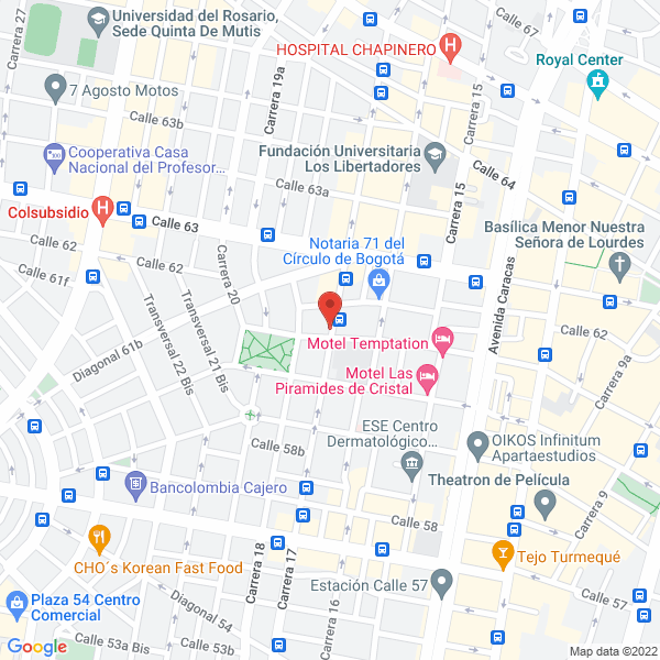 Mapa de Droguería Ecos