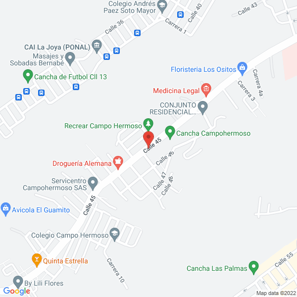 Map of Droguería El Márquez