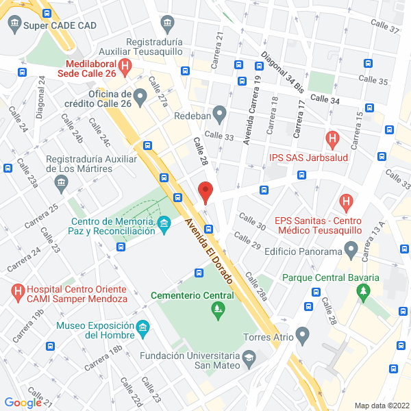 Mapa de Dugon S.A.S.