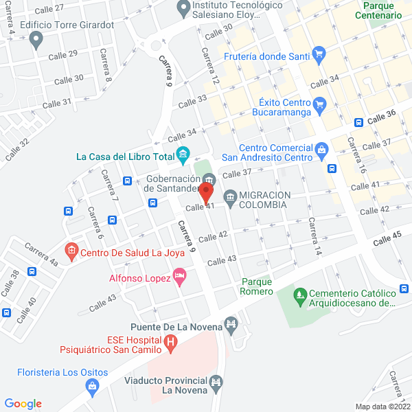Map of Dulces Alba