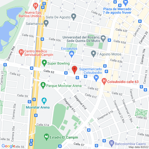 Mapa de Duplicado De Llaves Con Chip
