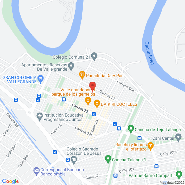 Mapa de Droguería Checho