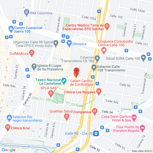 Mapa de Drogueria Clara