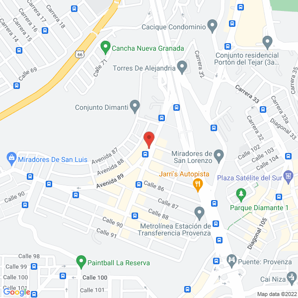 Map of Droguería Comercializadora El Diamante II