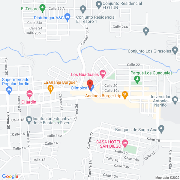Map of Drogueria Ducor