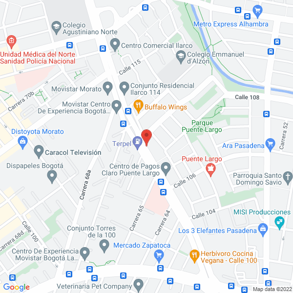 Mapa de Drogueria El Dorado Ltda.