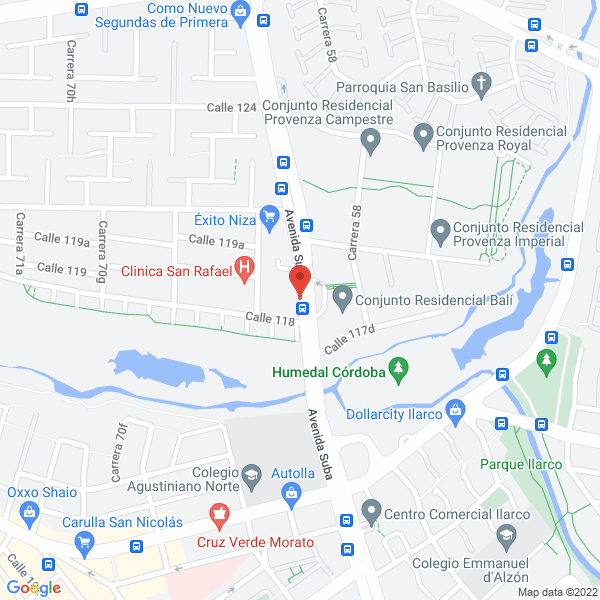 Mapa de Droguería Nuevo Dorado Ltda.