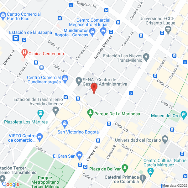Mapa de Electromarines