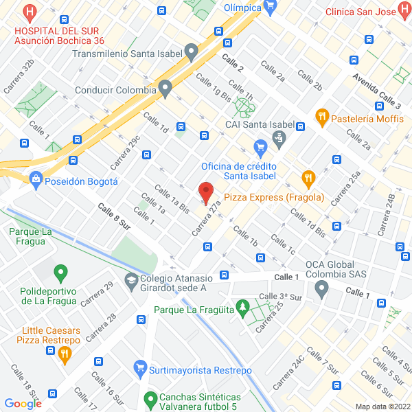 Mapa de Empaques Y Manilas Ltda.