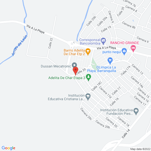 Map of Empresa Agreclos