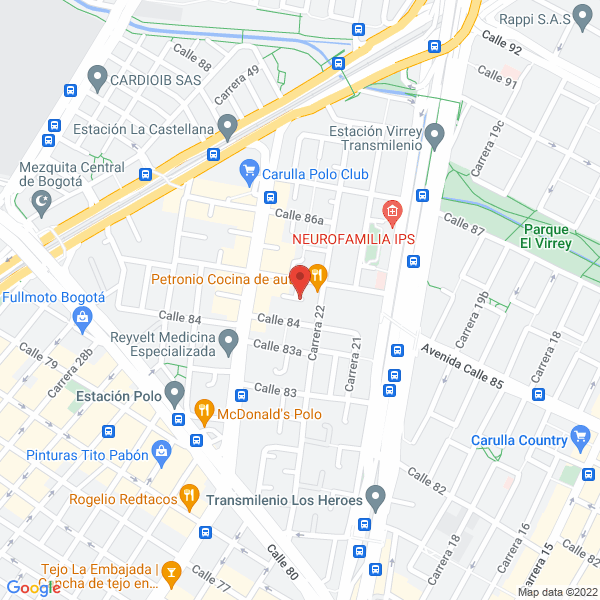 Mapa de Ediciones Internacionales Bca S.A.S.