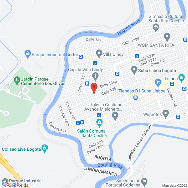 Mapa de Erny Metálicas S.A.S.