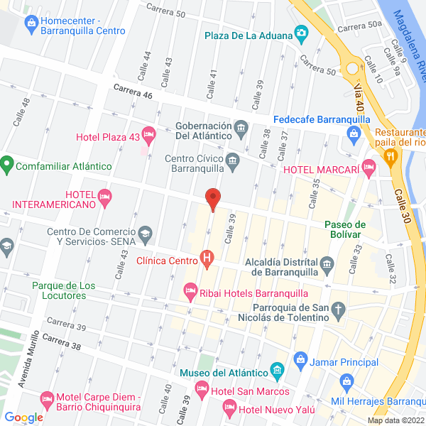 Map of Escobar Gallego Julio César