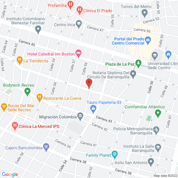 Map of Diesel Tech Service