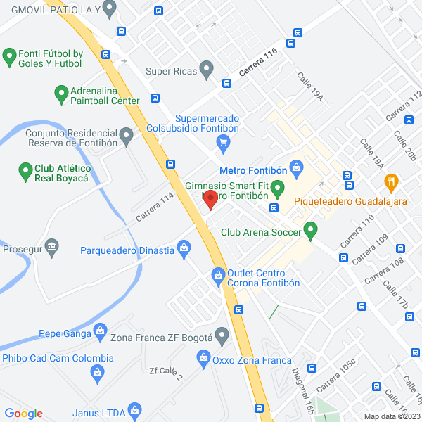 Mapa de Dieselnet Repuestos