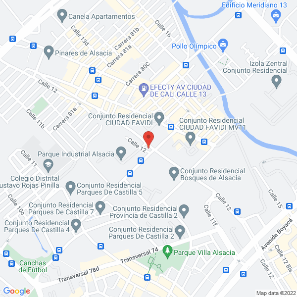 Mapa de Estudios De Ingeniería Y Construcciones S.A. - Esinco S.A.