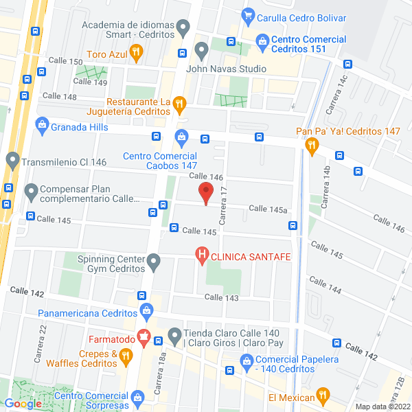 Mapa de Estudios Tecnicos Y Construcciones Ltda.