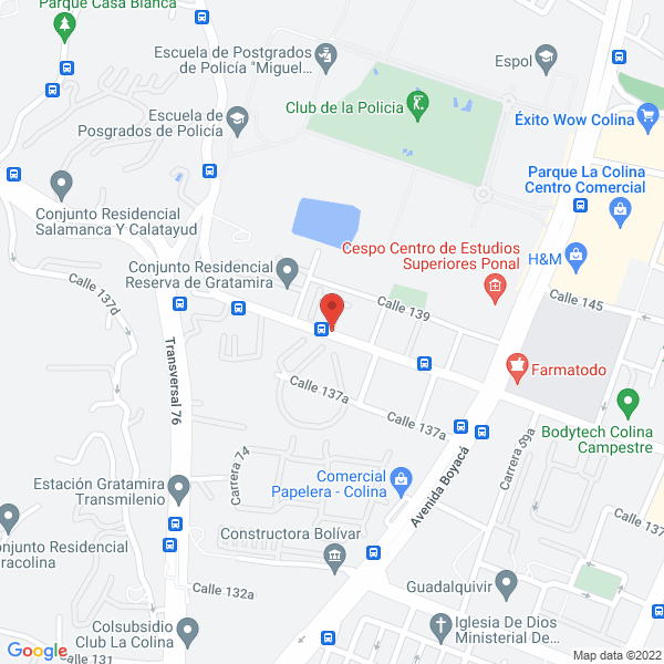 Mapa de Exclusivas Rocca