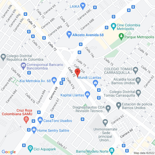 Mapa de El Gran Pintor