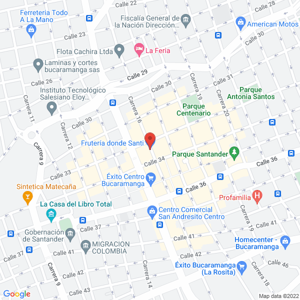 Map of El Punto De La Fruta De Edison