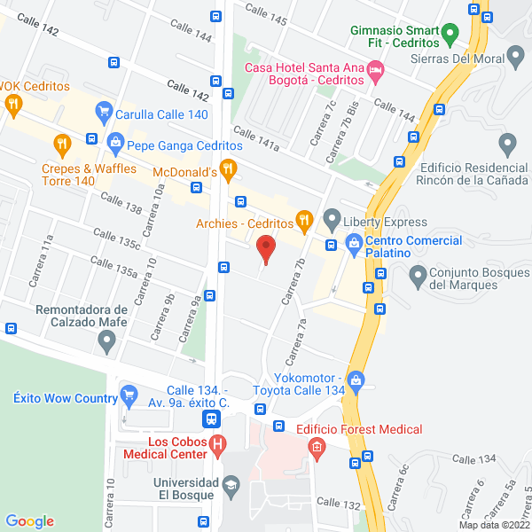 Mapa de Eventos Colombia Ltda.