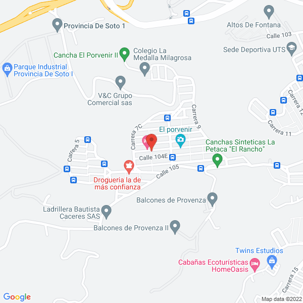Map of Eventos Con Stylo Elles